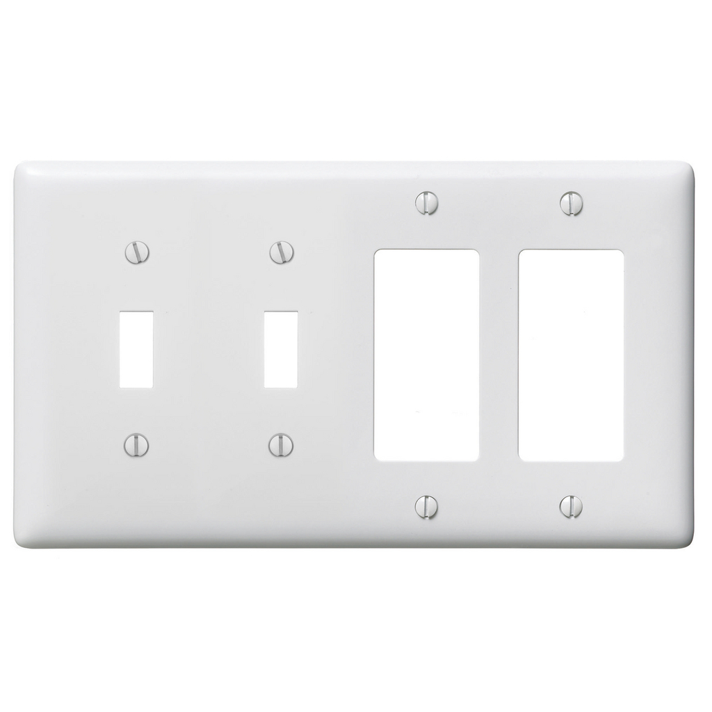 Mayer-DDS-4-Gang Wallplate Two Toggle Two Decorator-1