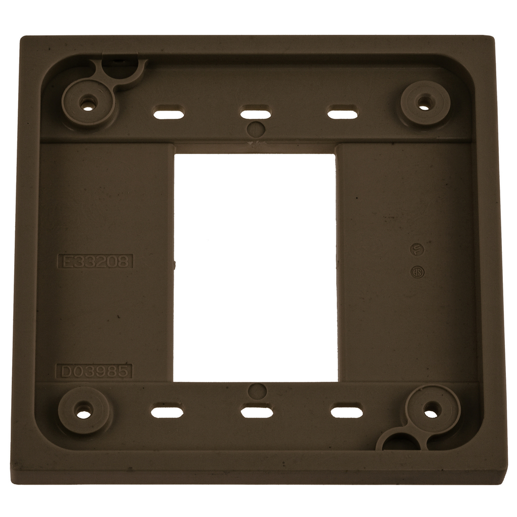 Product image for Hubbell HBL4APADAPTER PLATE, 4-PLEX, BR