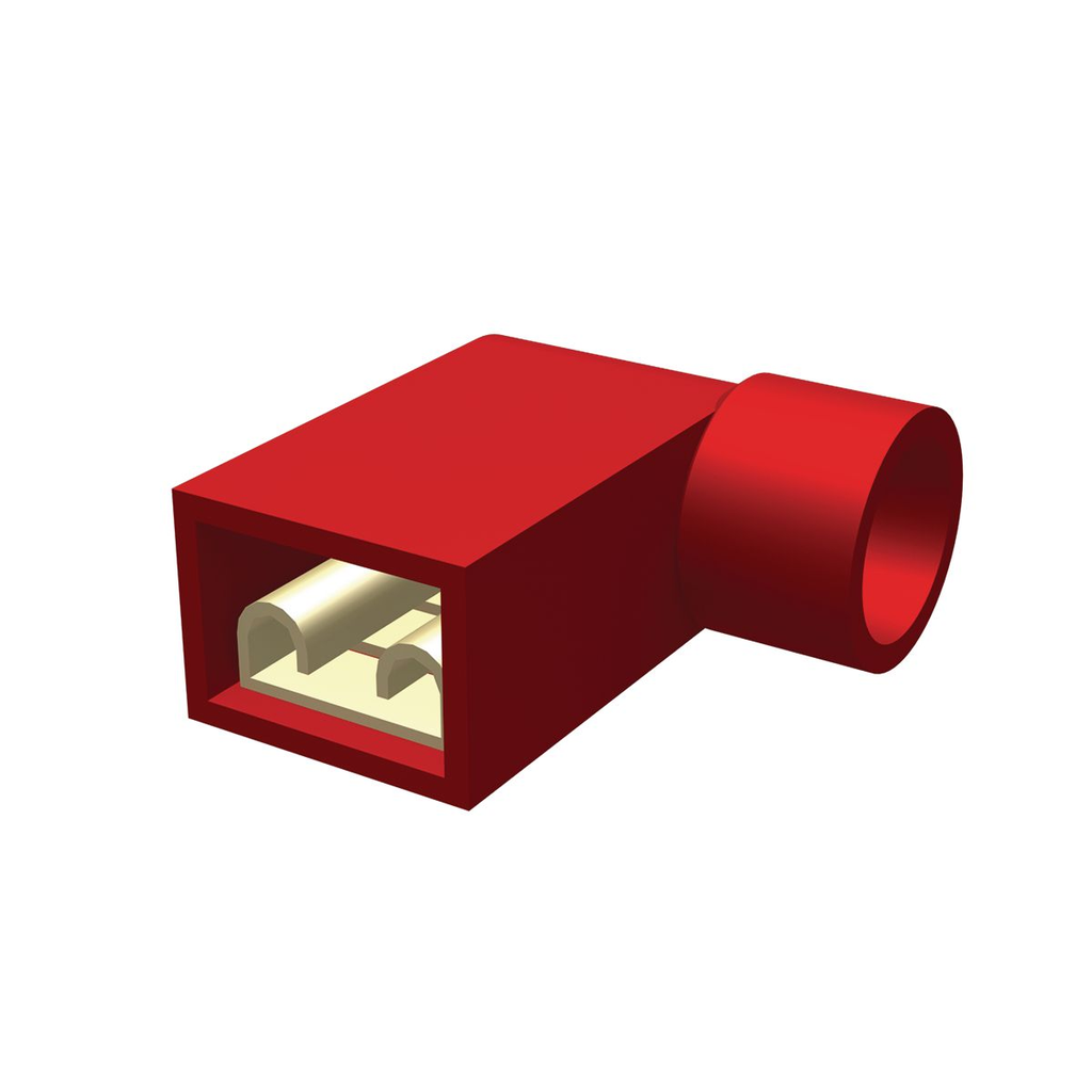 Product image for Burndy FLN1825X03D Nylon Flag-Style Quick Disconnect For 22 - 18 AWG (25 x 03)