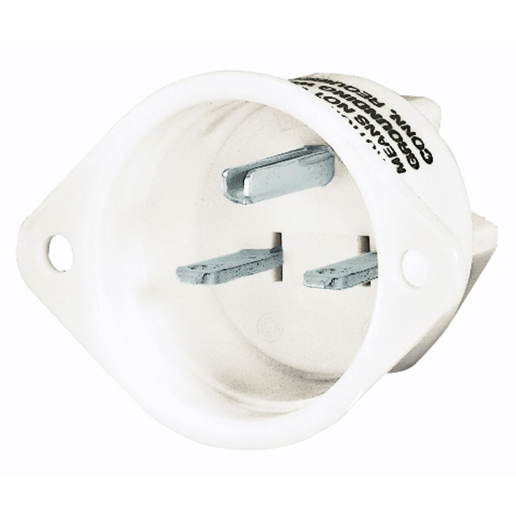 Product image for HCI 5678 FLG-INLET, 15A 250V, 6-15P