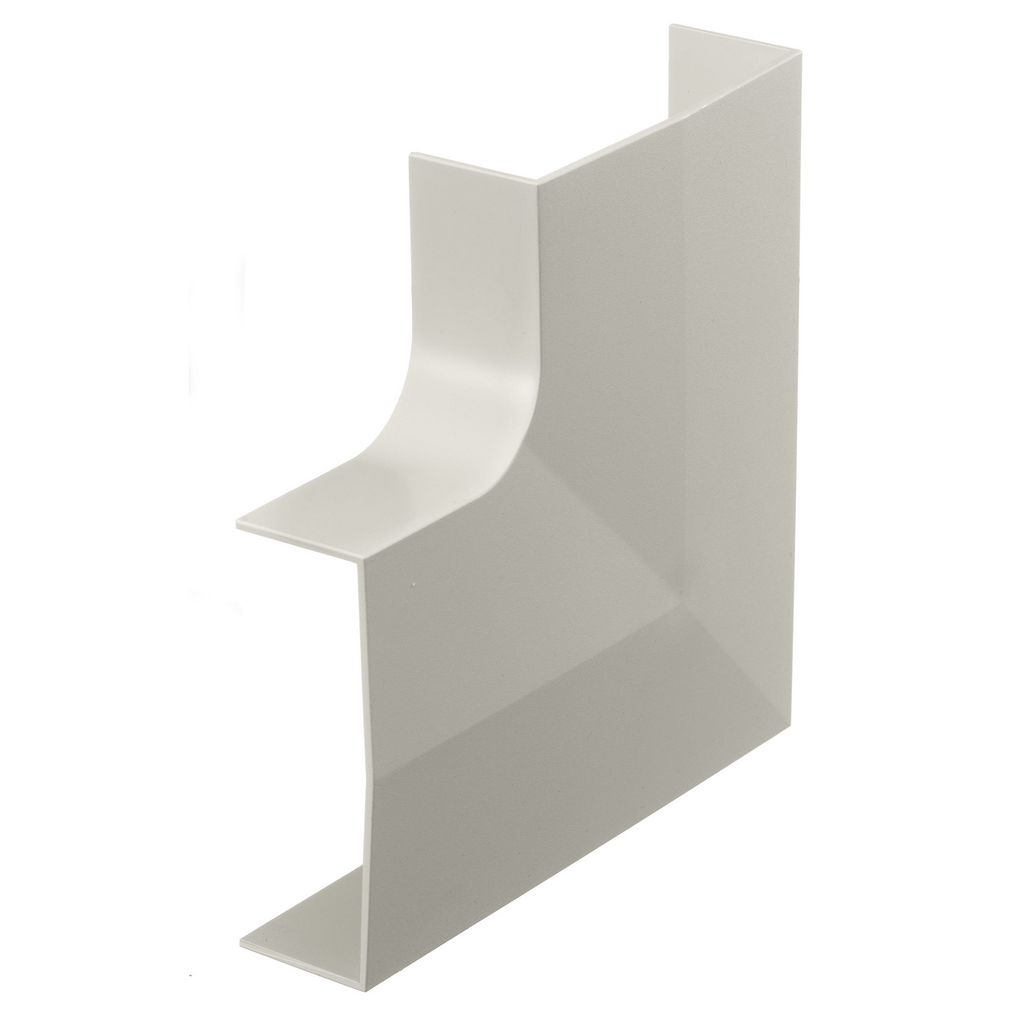 Product image for Hubbell PB3FEBASETRAK, 3-CHANNEL, FLAT ELBOW