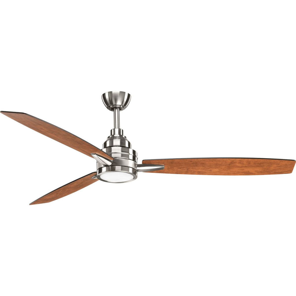 Product image for Progress P2554-0930K Gaze Collection 60" LED Three-Blade Ceiling Fan
