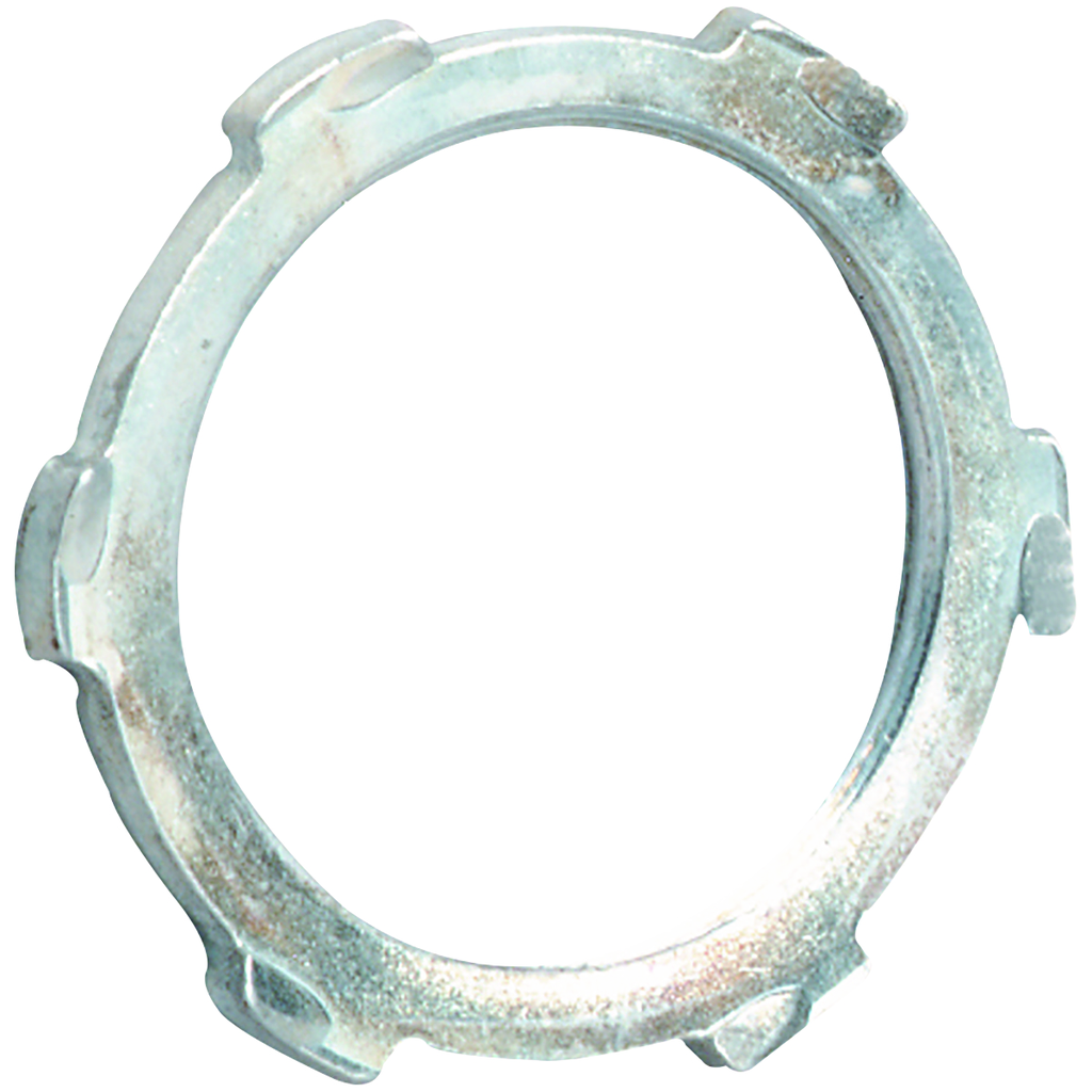 Product image for Killark KILLN2 Z Series - Steel Locknut For Cord Connectors - Hub Size 3/4" NPT