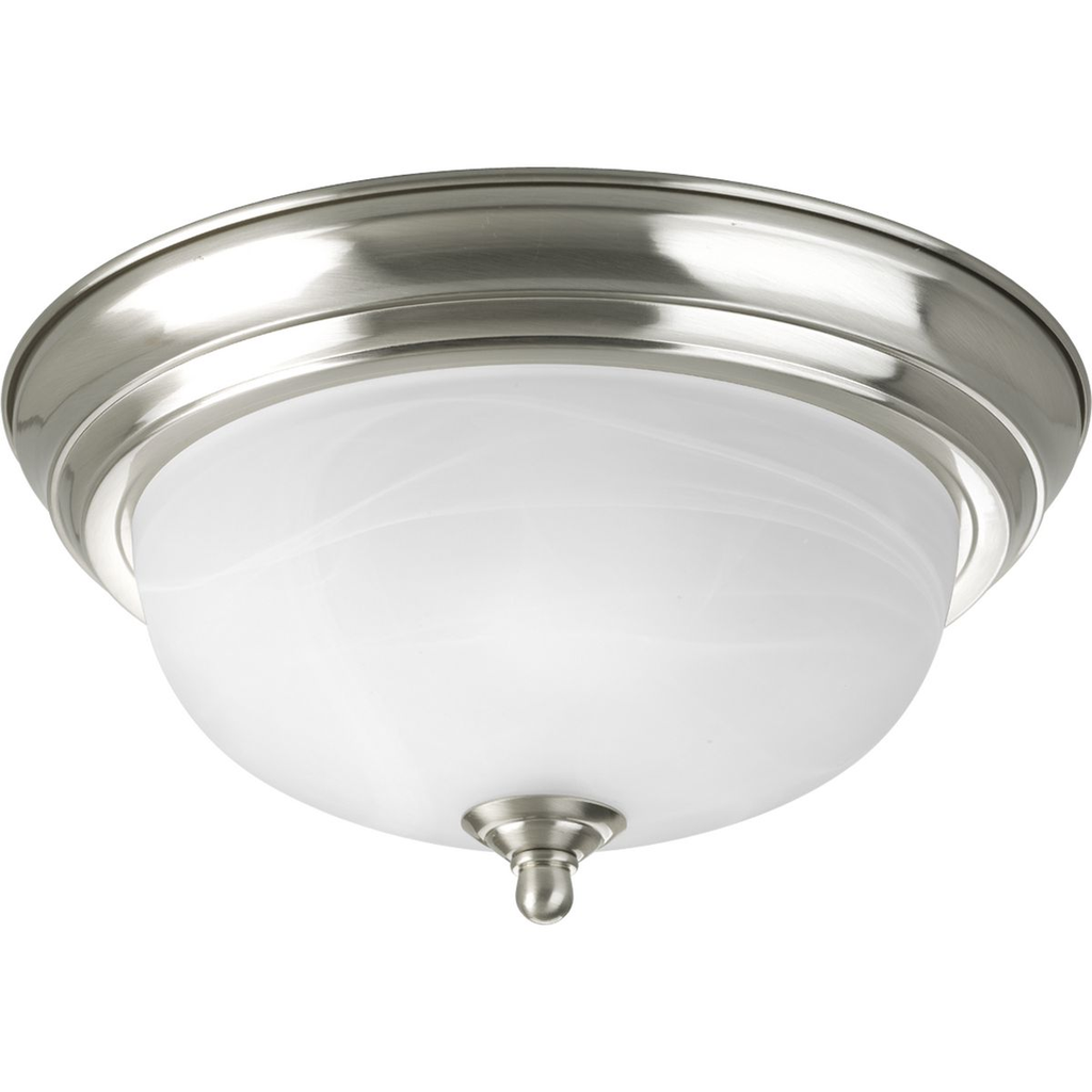 Product image for Progress P3924-09 One-Light Dome Glass 11-3/8" Close-to-Ceiling