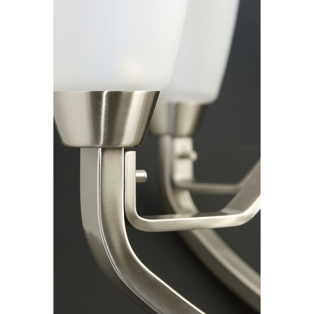 Four-Light Brushed Nickel Bath Light