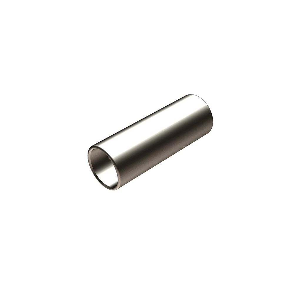 Product image for Burndy Y2C6CR 2 AWG CU Long Barrel Size Reduced Down To 6 AWG Wire Size, Internal Chamfer, Tin Plated, Up to 35kV, BROWN Color Code, 10 Die Index
