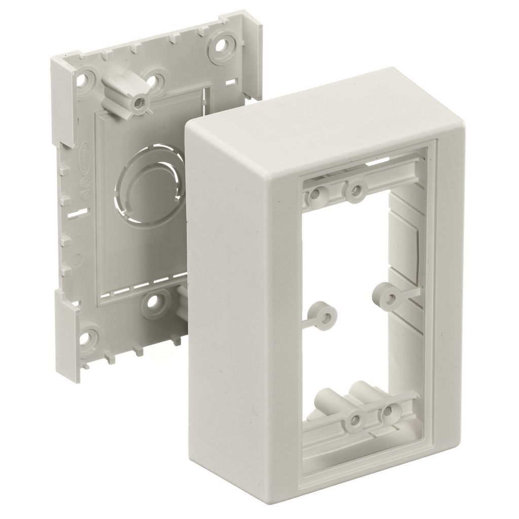 Mayer-DDS-Non-Metallic Raceway, PolyTrak Series, PolyTrak Box, 1-Gang, 1.78" Depth Standard-1