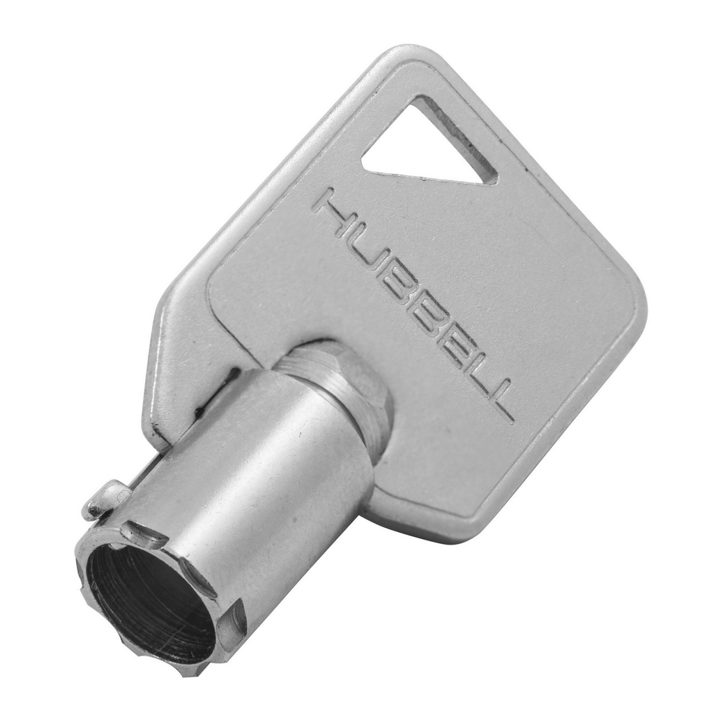 Product image for Hubbell HBL1209RKL REP BARREL KEY FOR LOCKING SW