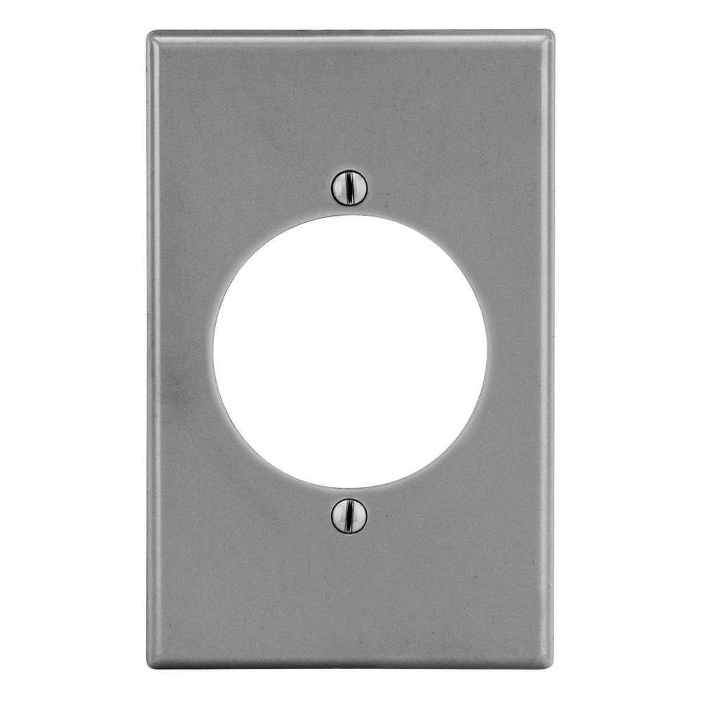 Product image for HWDK P724GY WALLPLATE, 1-G, 2.15" O