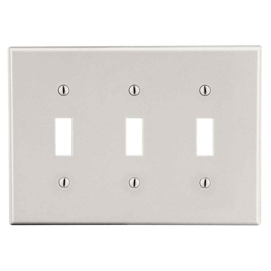 Product image for HWDK PJ3LA WALLPLATE, M-SIZE, 3-G,