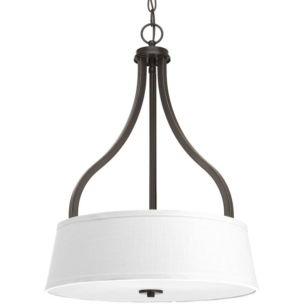 Product image for Progress P3905-20 Arden Collection Three-Light Inverted Pendant