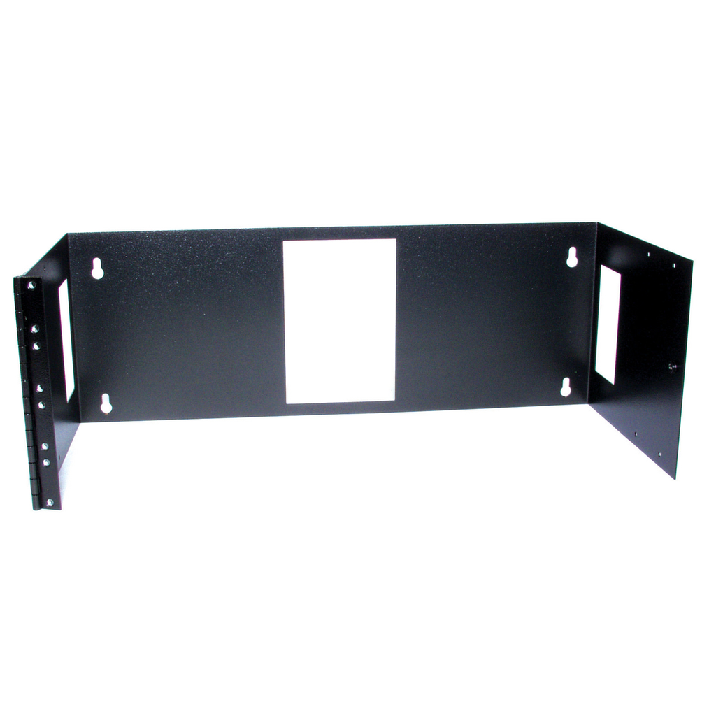 Product image for Hubbell Wiring Devices BRMCCMB19X7X8 4 Rack Unit 19 x 8 x 7 Inch Side Hinged Cable Management Wall Mount Bracket