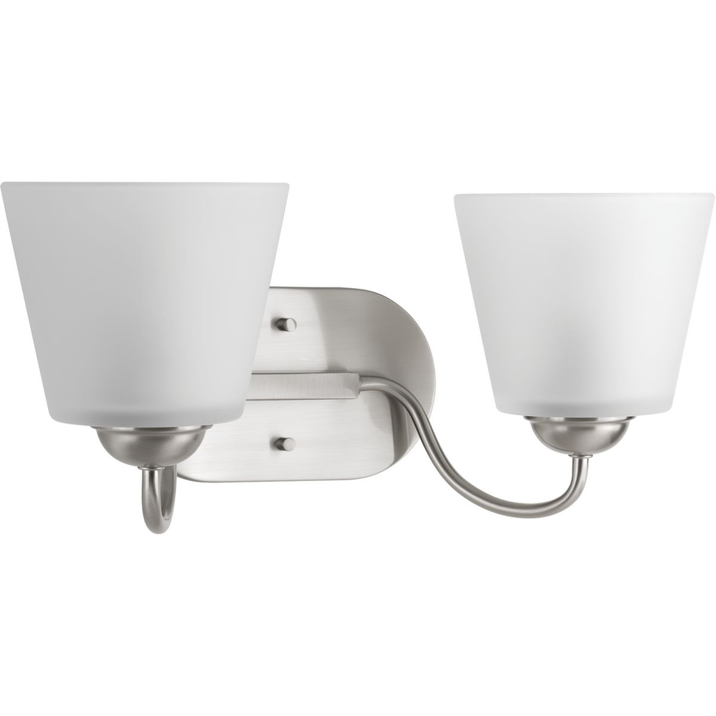 Product image for Progress P2128-09 Arden Collection Two-Light Bath & Vanity