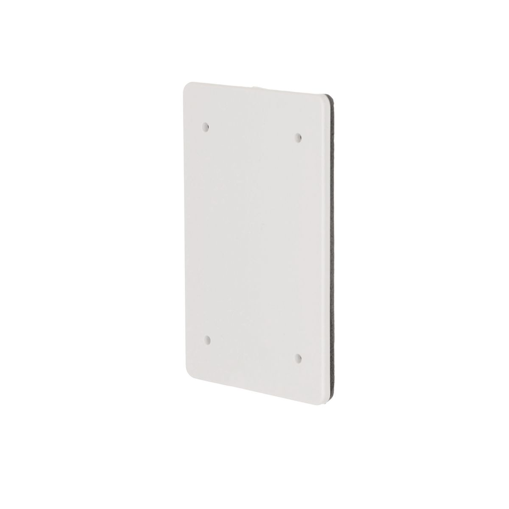 Product image for Bell PBC100WH 1-Gang Weatherproof Cover, Plastic, Blank, White