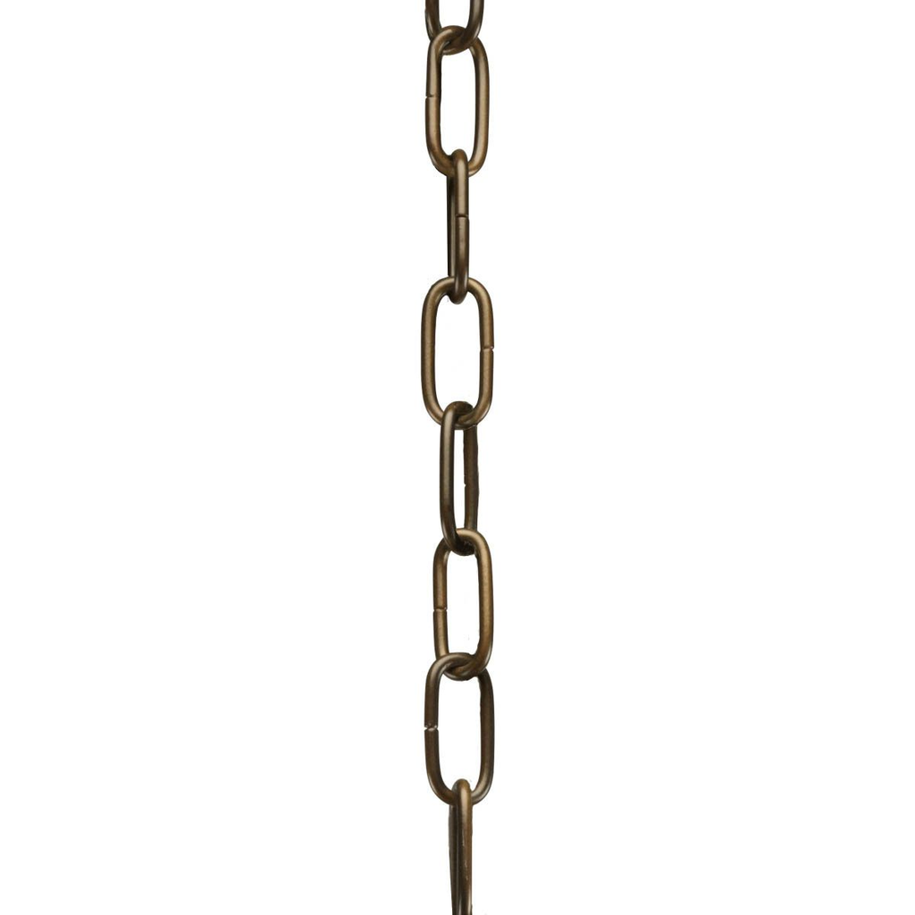 Product image for Progress P8757-108 Accessory Chain - 10' of 9 Gauge Chain in Oil Rubbed Bronze