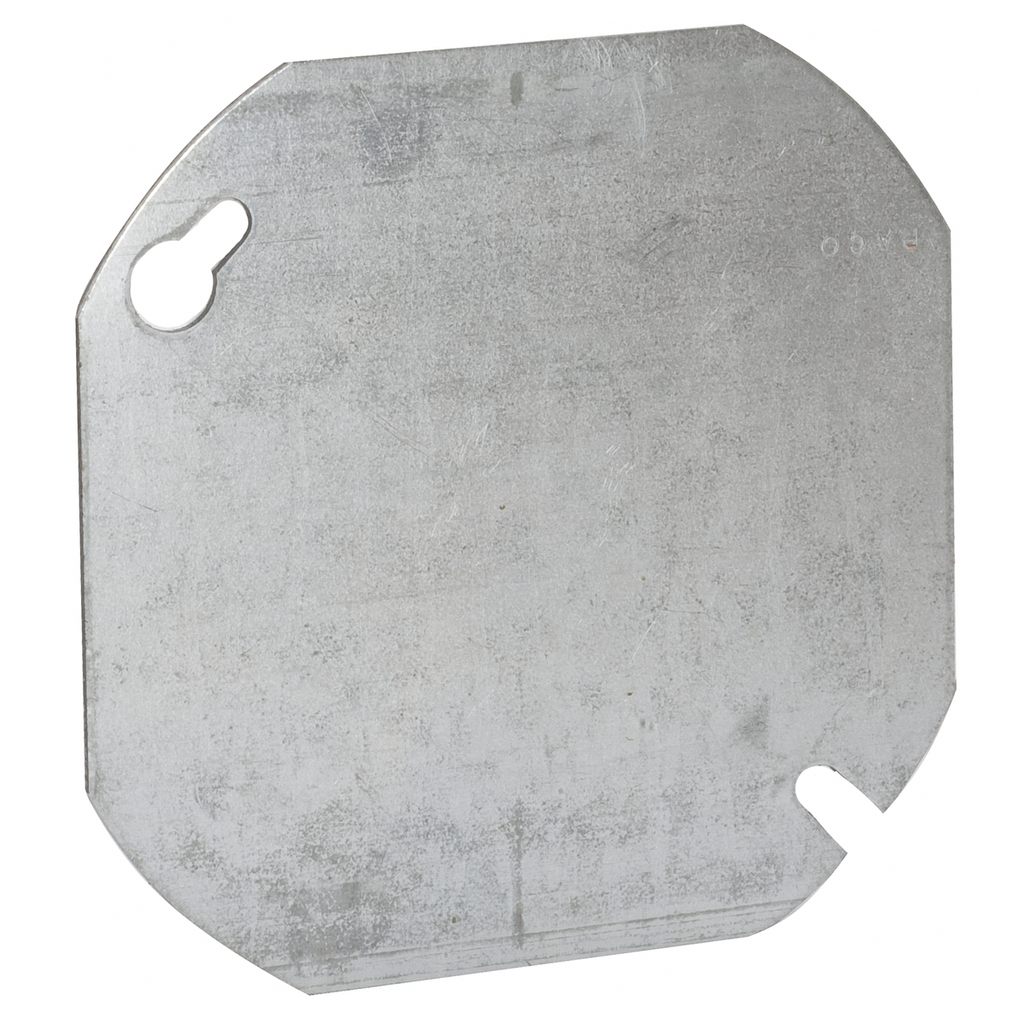 Product image for Raco 8722-5 4" Octagon Cover, Flat, Blank