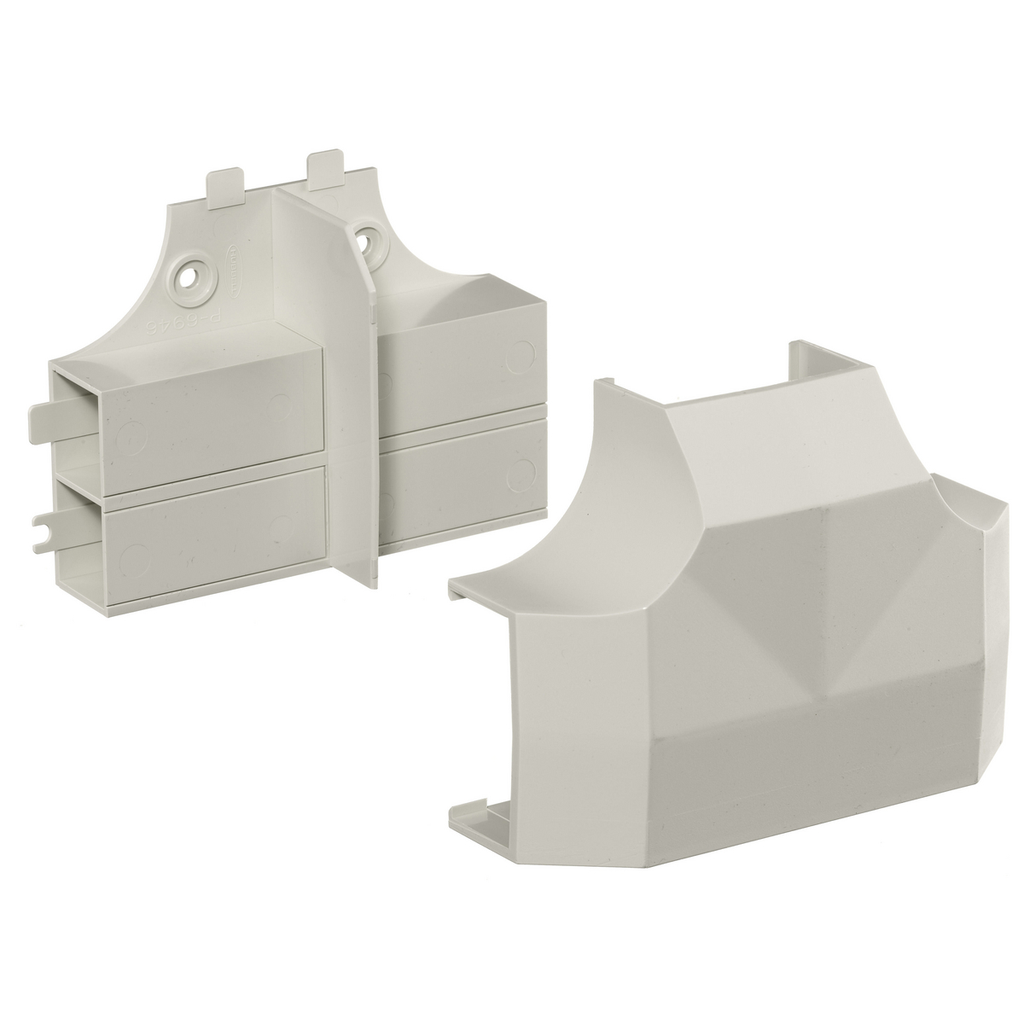 Product image for Hubbell PW2TCBC WALLTRAK2, BS+CVR, TEE FTG