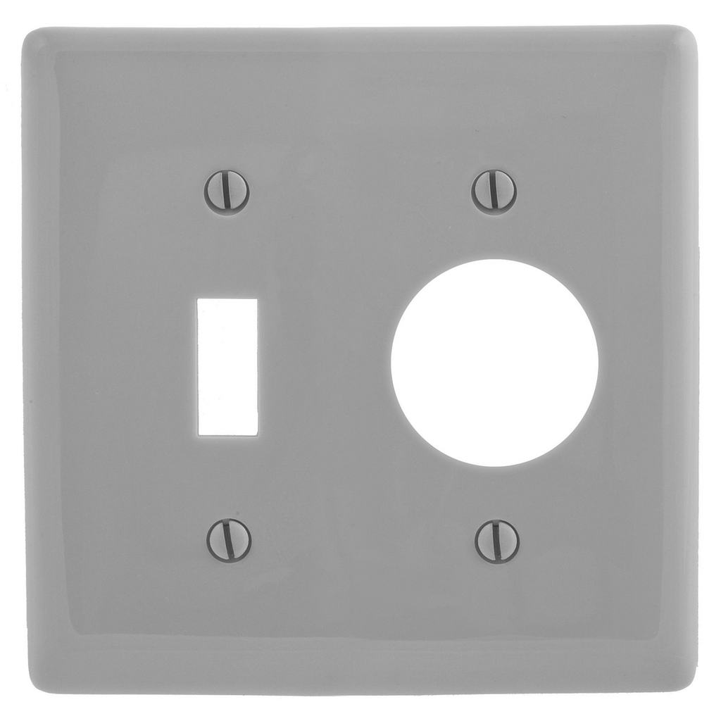 Product image for HWDK NP17GY WALLPLATE, 2-G, 1) TOG