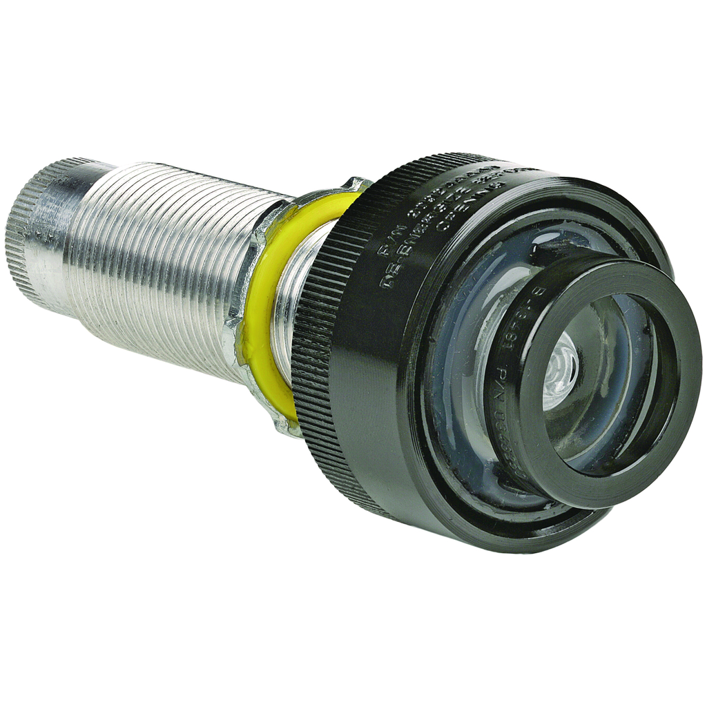Product image for Killark GOL3C G Series - Aluminum Extended 120V Pilot Light Operator - Clear Lens With Blank Nameplate