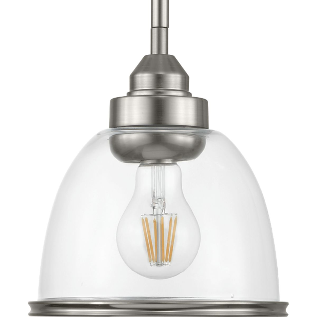 Product image for Progress P500137-009 Saluda Collection One-Light Mini-Pendant