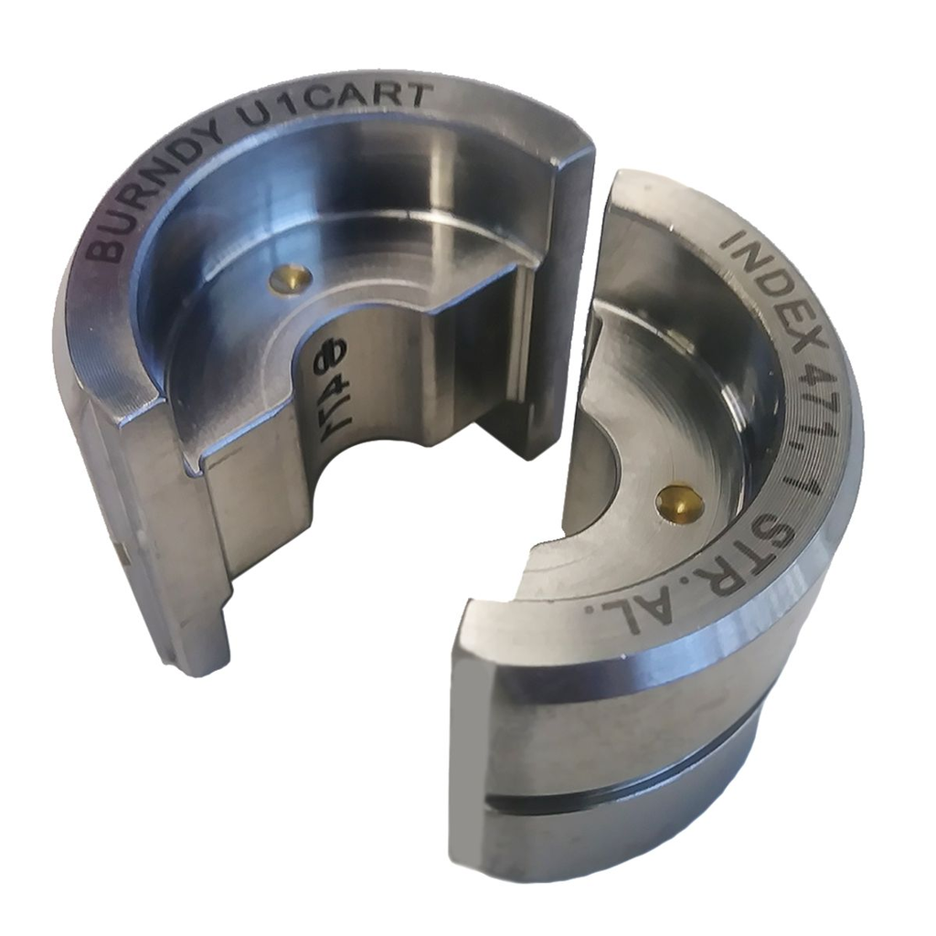 Product image for Burndy U1CART Stainless Steel U Die, Index 471