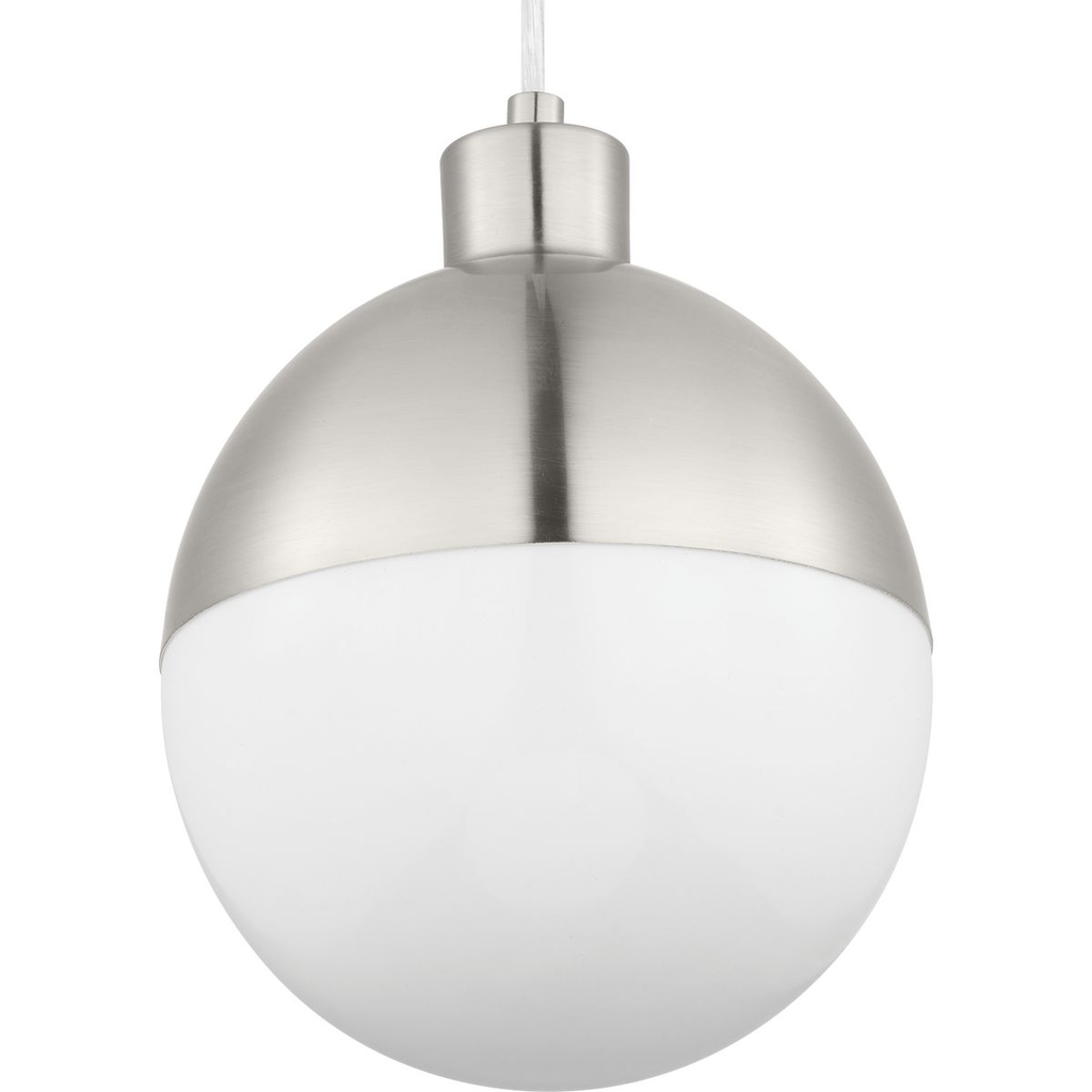 Product image for Progress P500147-009-30 Globe LED Collection One-Light LED Pendant