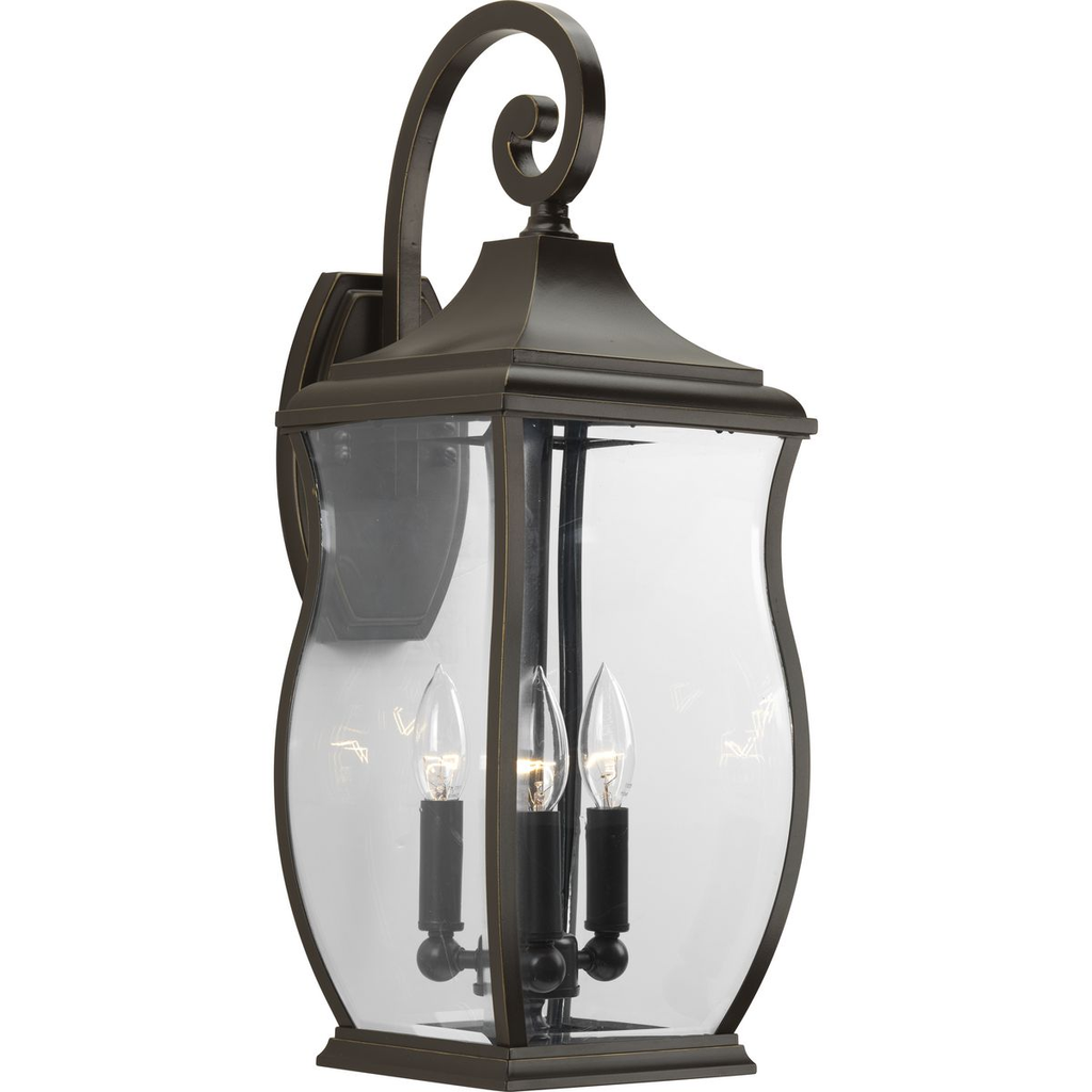 Product image for Progress P5699-108 Township Collection Three-Light Large Wall Lantern