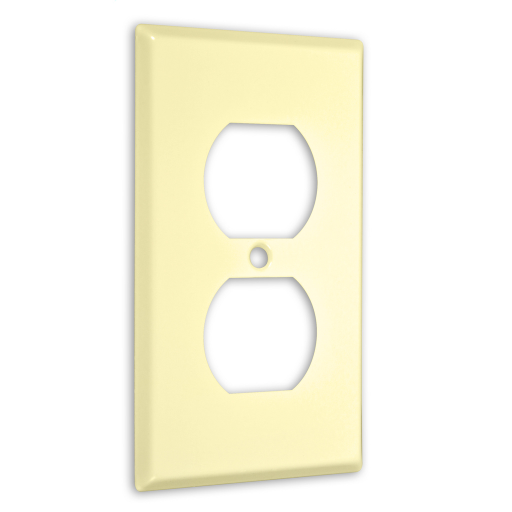 Product image for RACO WI-D 1G STANDARD DUPLEX IVORY