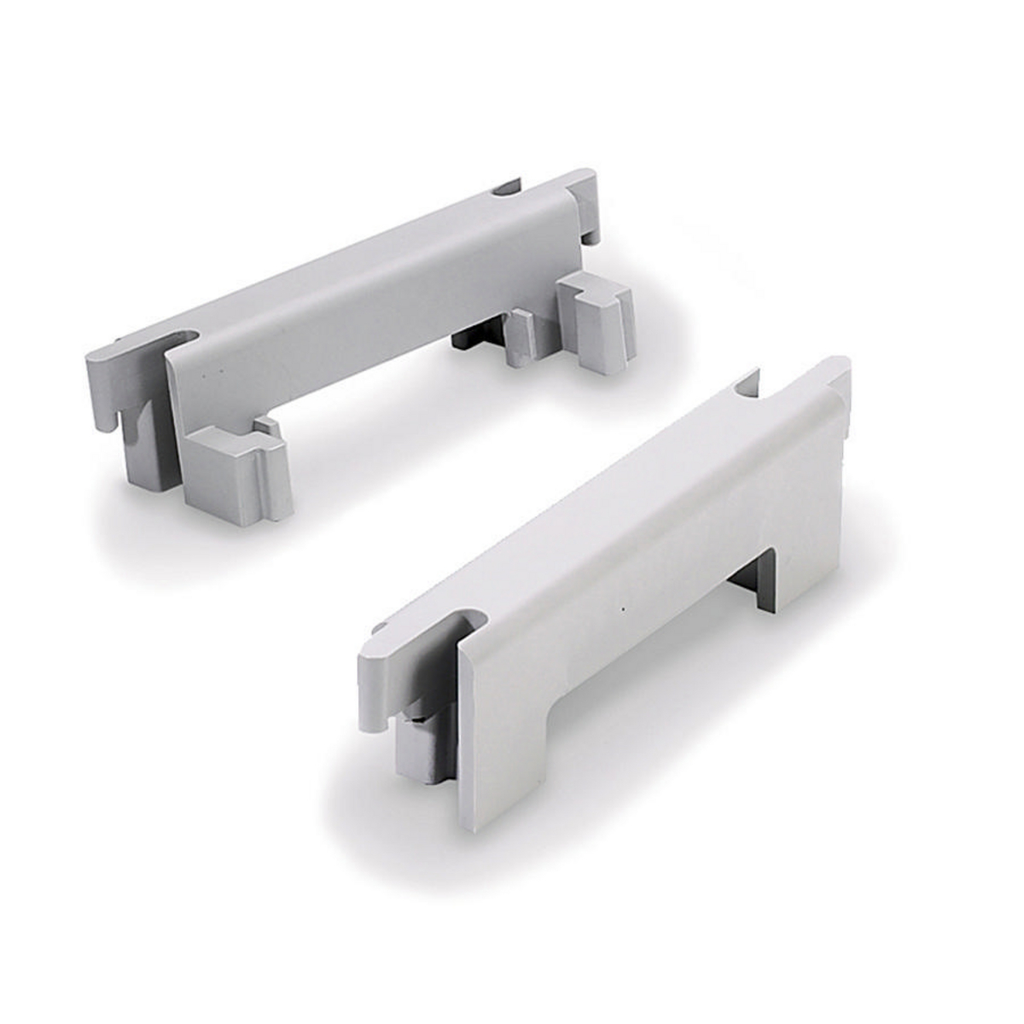 Product image for Hubbell HBLAT5ERAACCESSTRAK, 2" TROUGH END RAILS SET