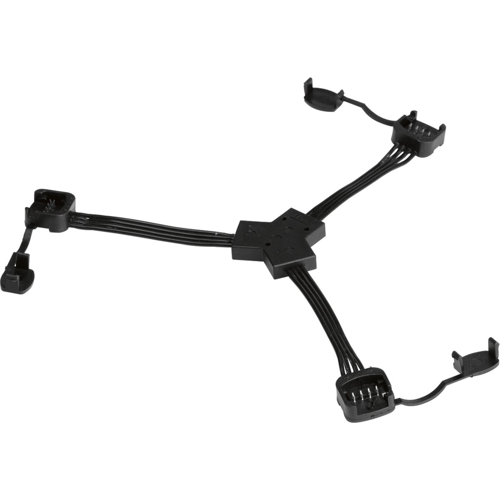 Product image for Progress P700017-000 Hide-a-Lite LED Tape Y Shape Connector three-way Y connector for tape sections