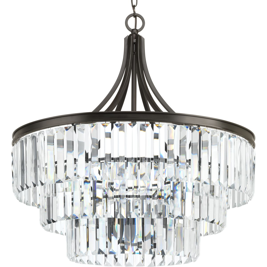 Product image for Progress P5346-20 Glimmer Collection Six-Light Pendant