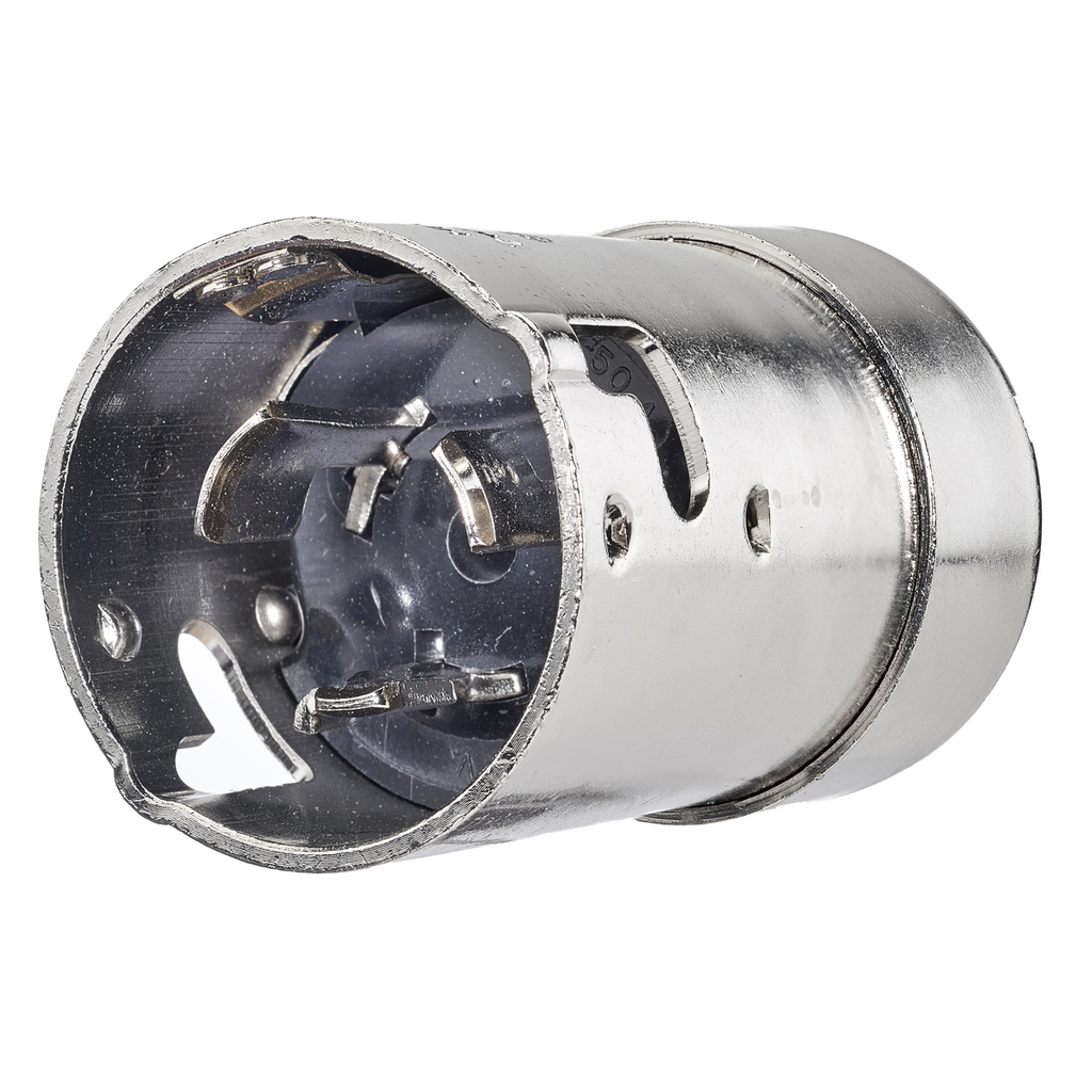 Product image for Hubbell HBL63CM61 Locking Marine Plug, 2P3W, 50A 125V