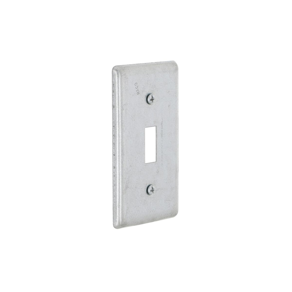 Mayer-DDS-4 in. x 2 in. Handy Box Cover, Toggle Switch-1