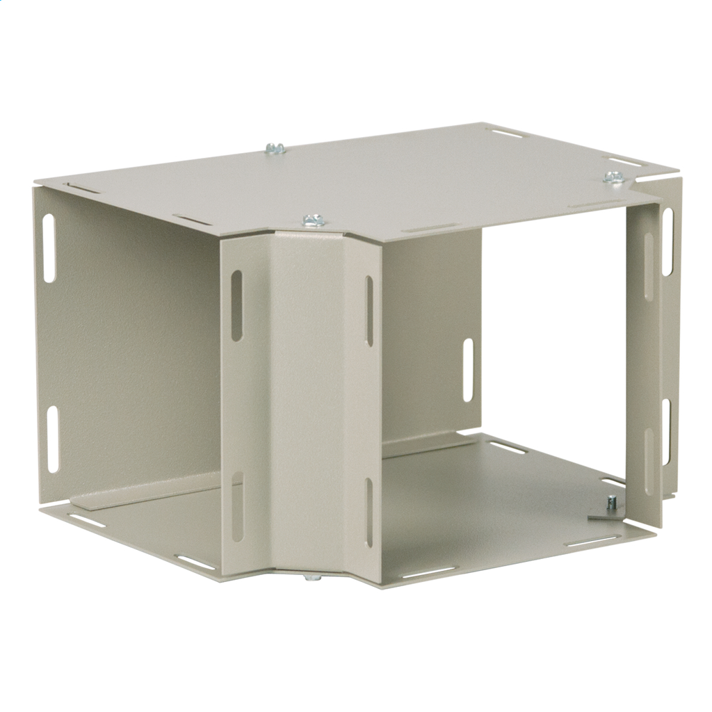 Product image for Burndy T1010 Copper Compression Terminal, Ring Tongue, 12-10 AWG, #8-#10 Stud, Long Barrel, Tin Plated