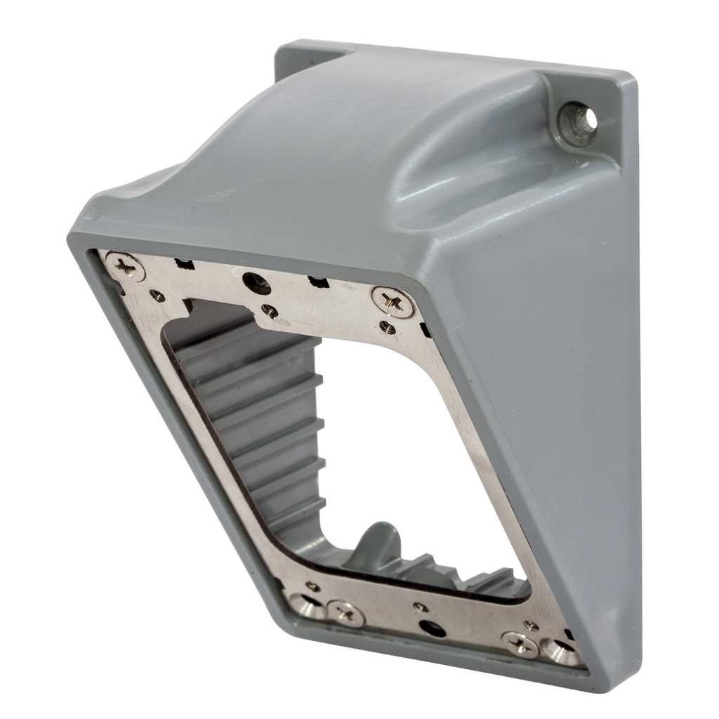 Product image for Hubbell HBL6055 PBT FD Box Adapter Gray