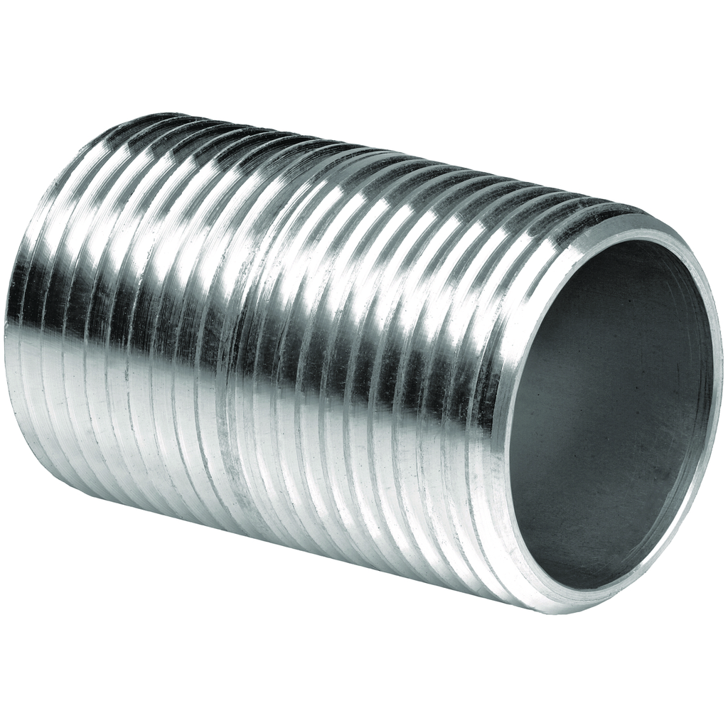 Product image for Killark AN-1-1/2" Aluminum, Rigid Conduit Nipple