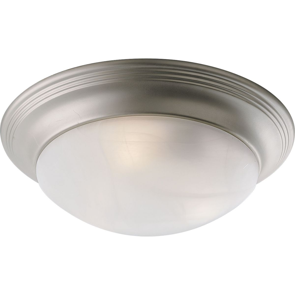 Product image for Progress P3697-09 Three-Light Alabaster Glass 16-5/8" Close-to-Ceiling