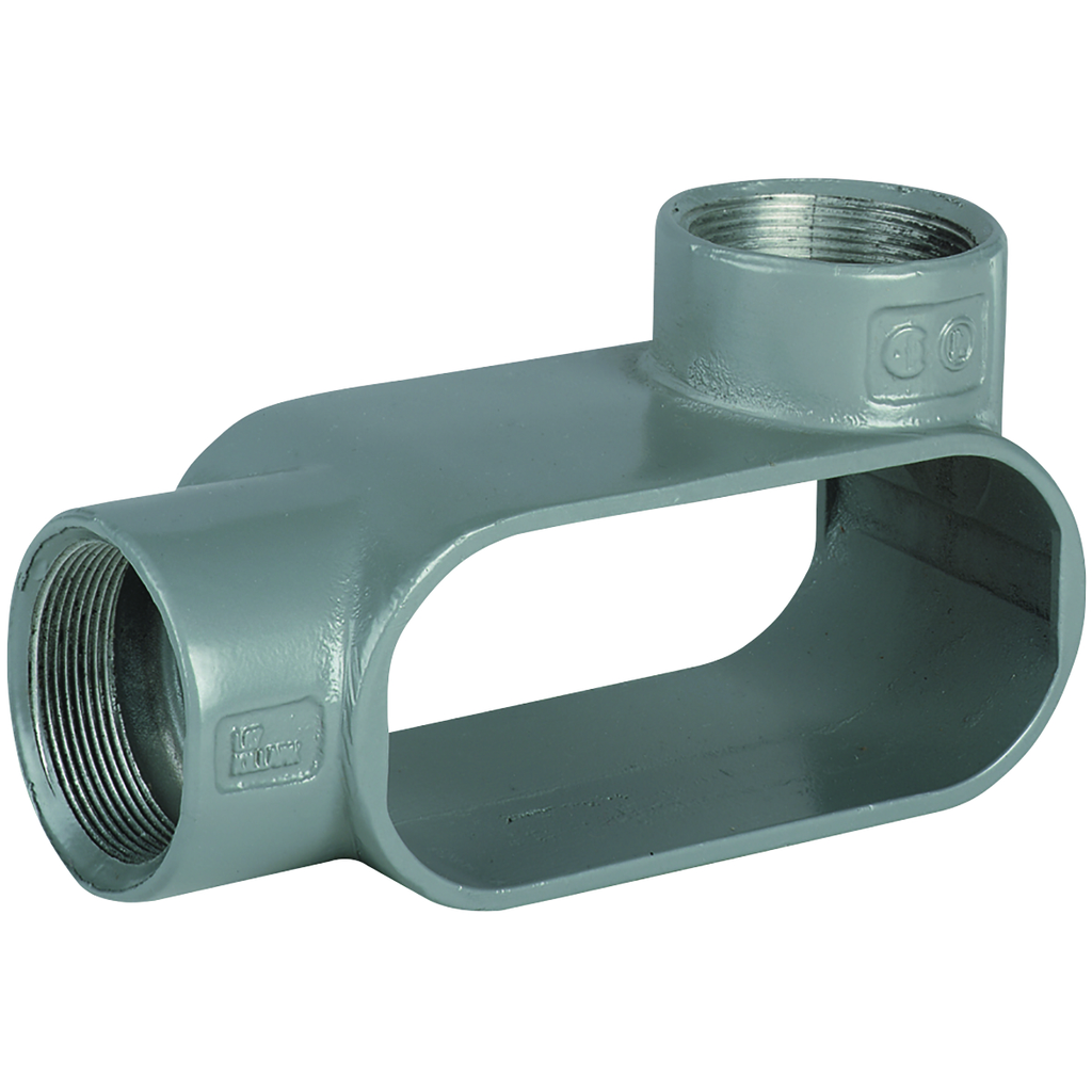 Product image for Killark L27SA 3/4" L Hub, Aluminum Form 7 Conduit Body