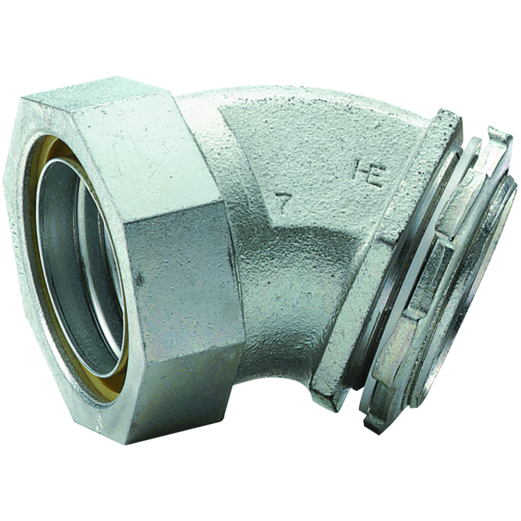 Product image for KLRK K0384 3/8" 45° LT CONNECTOR NO