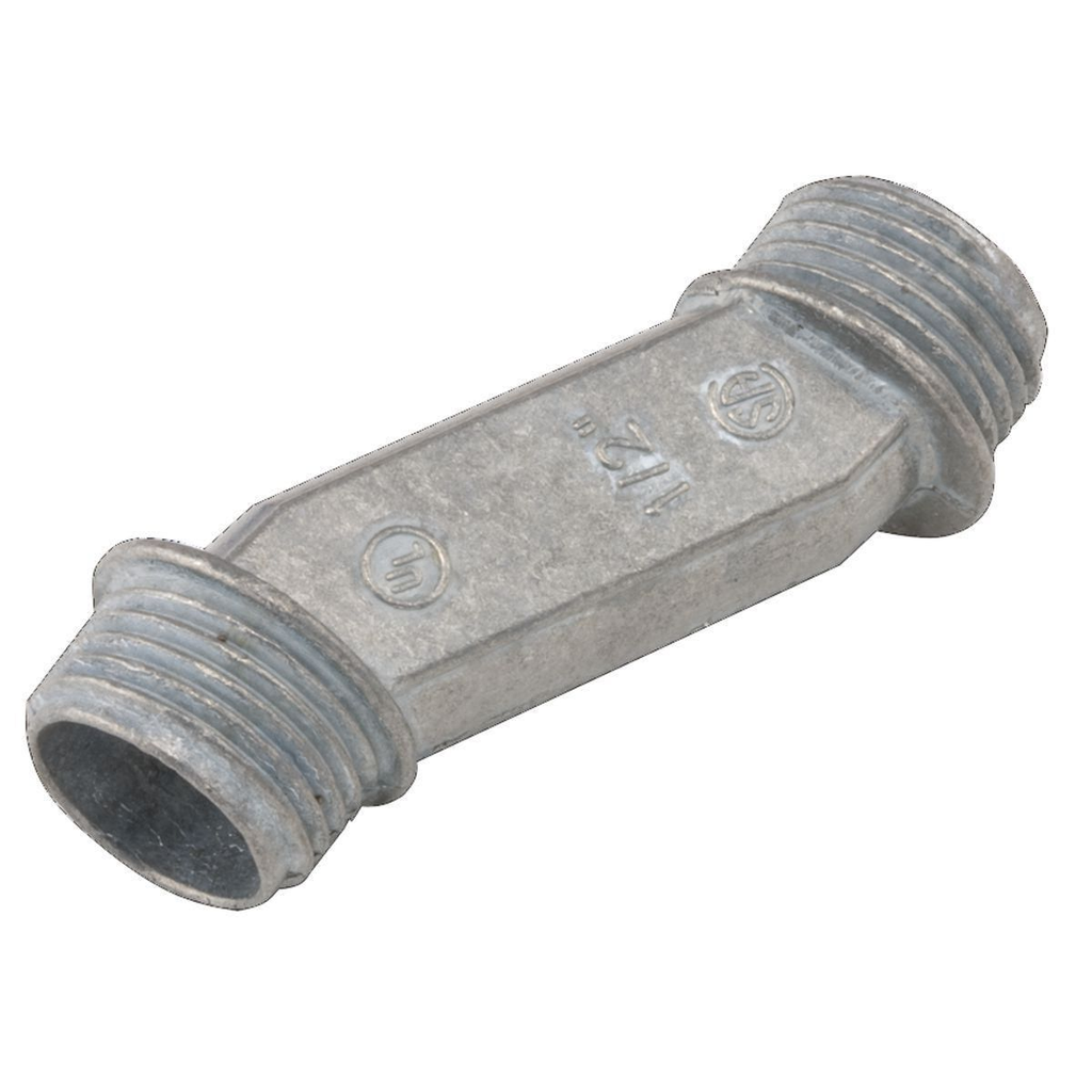 Product image for Raco 1452 1/2" Offset Conduit Nipple, Die Cast Zinc