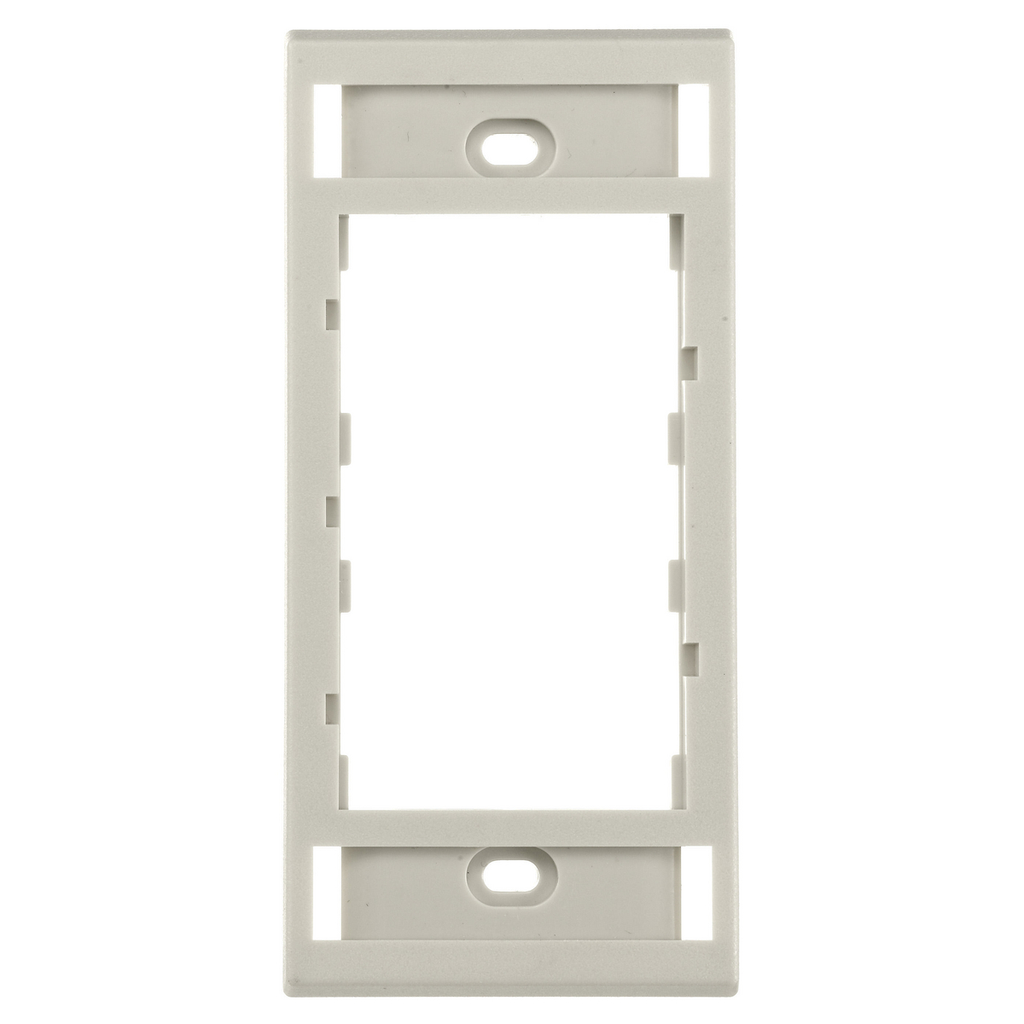 Product image for Hubbell KPPANOW KP PANDUIT BEZEL, OFFICE WHITE