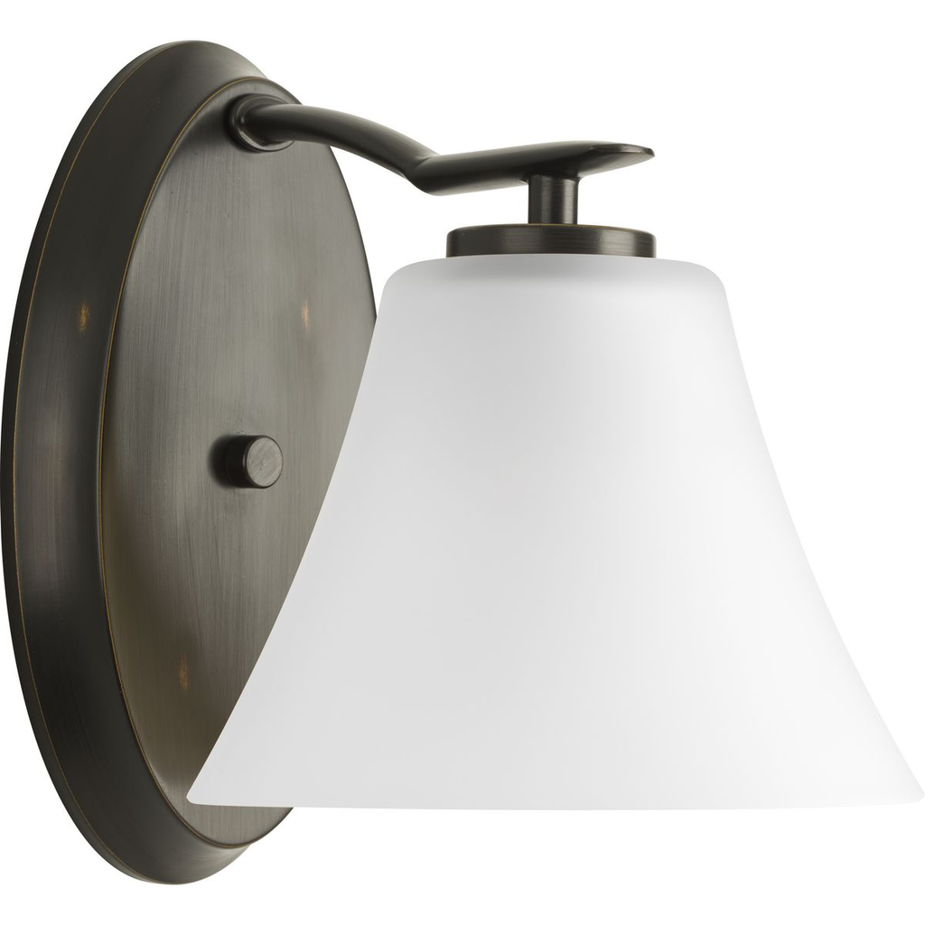 One-Light Antique Bronze bath light