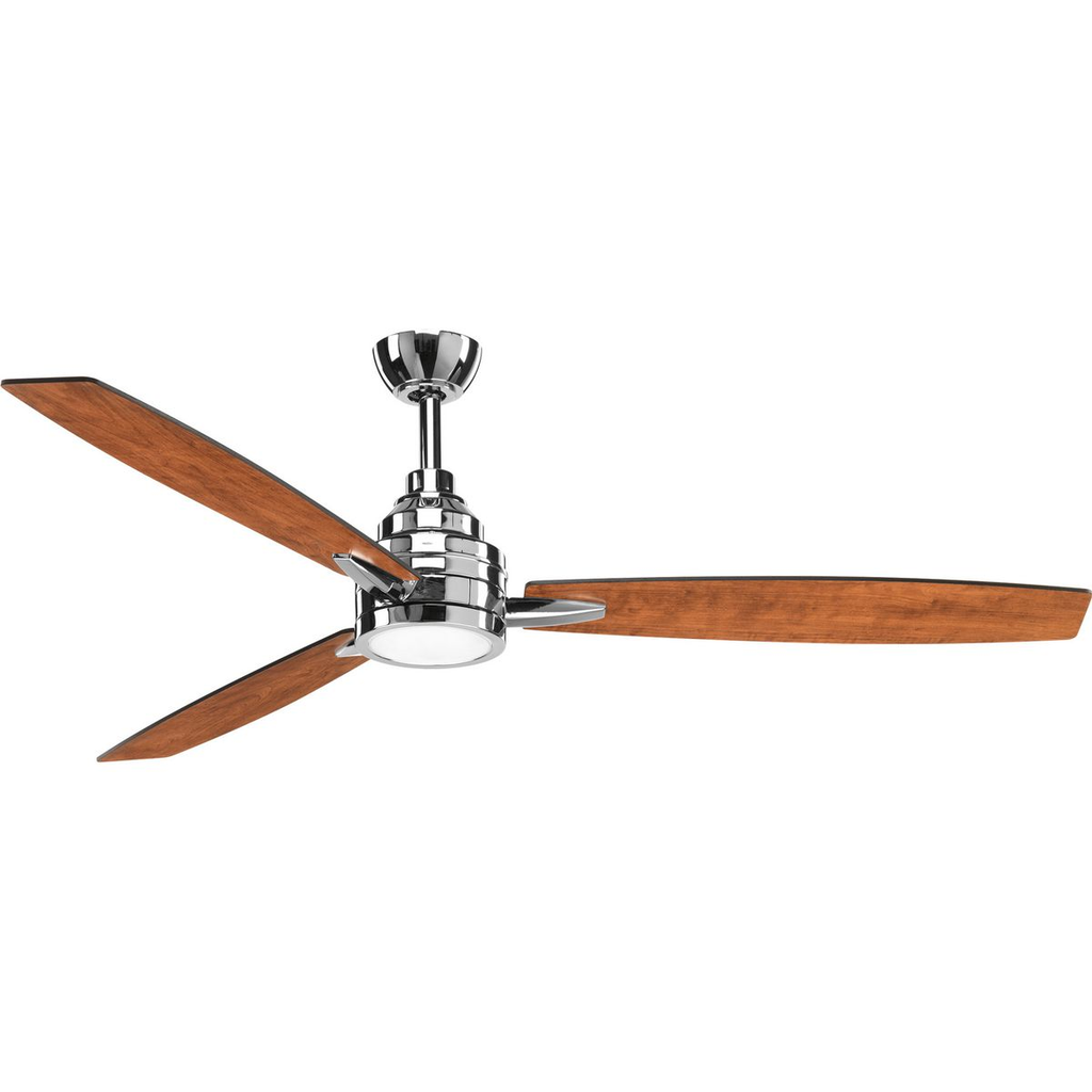 Product image for Progress P2554-1530K Gaze Collection 60" LED Three-Blade Ceiling Fan