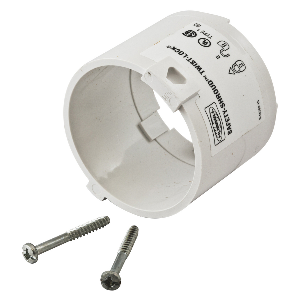 Product image for Hubbell HBLSS45 S-SHROUD KIT, FOR 4&5W Locking PlugS