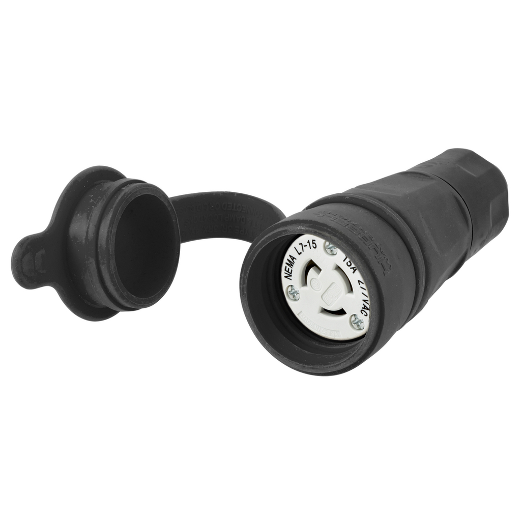 Product image for HWDK HBL25W34BK CONN, W/TIGHT, L7-1