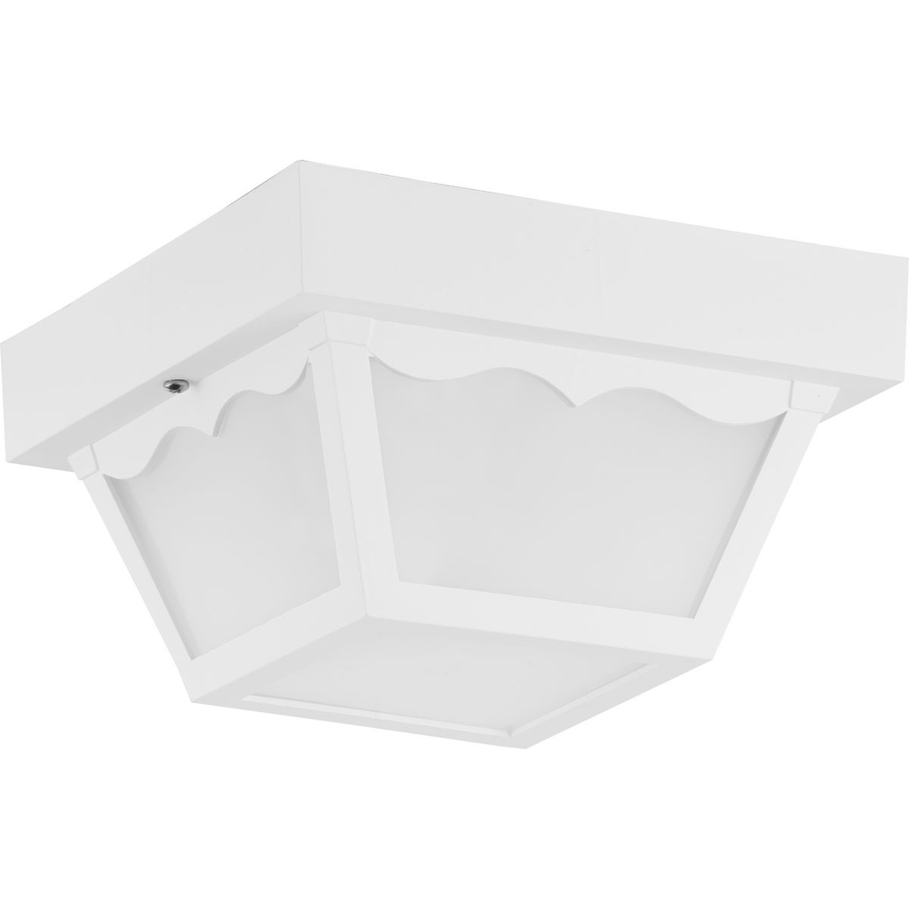 Product image for Progress P5744-30 One-Light 8-1/4" Flush Mount for Indoor/Outdoor use