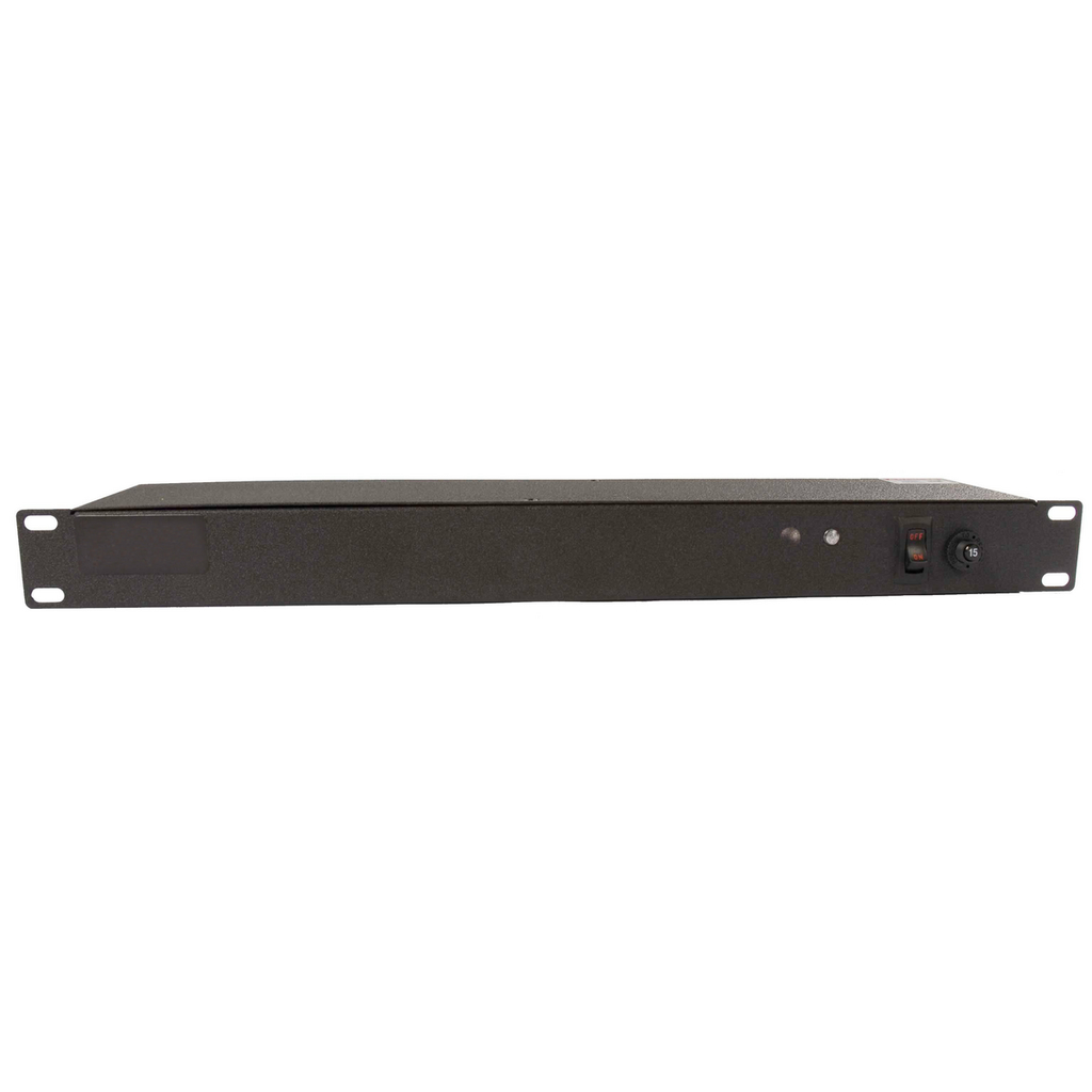 Product image for HUBBELL PR0615 POWER STRIP 19 IN RACK MOUNT 5-15R 15A/125V