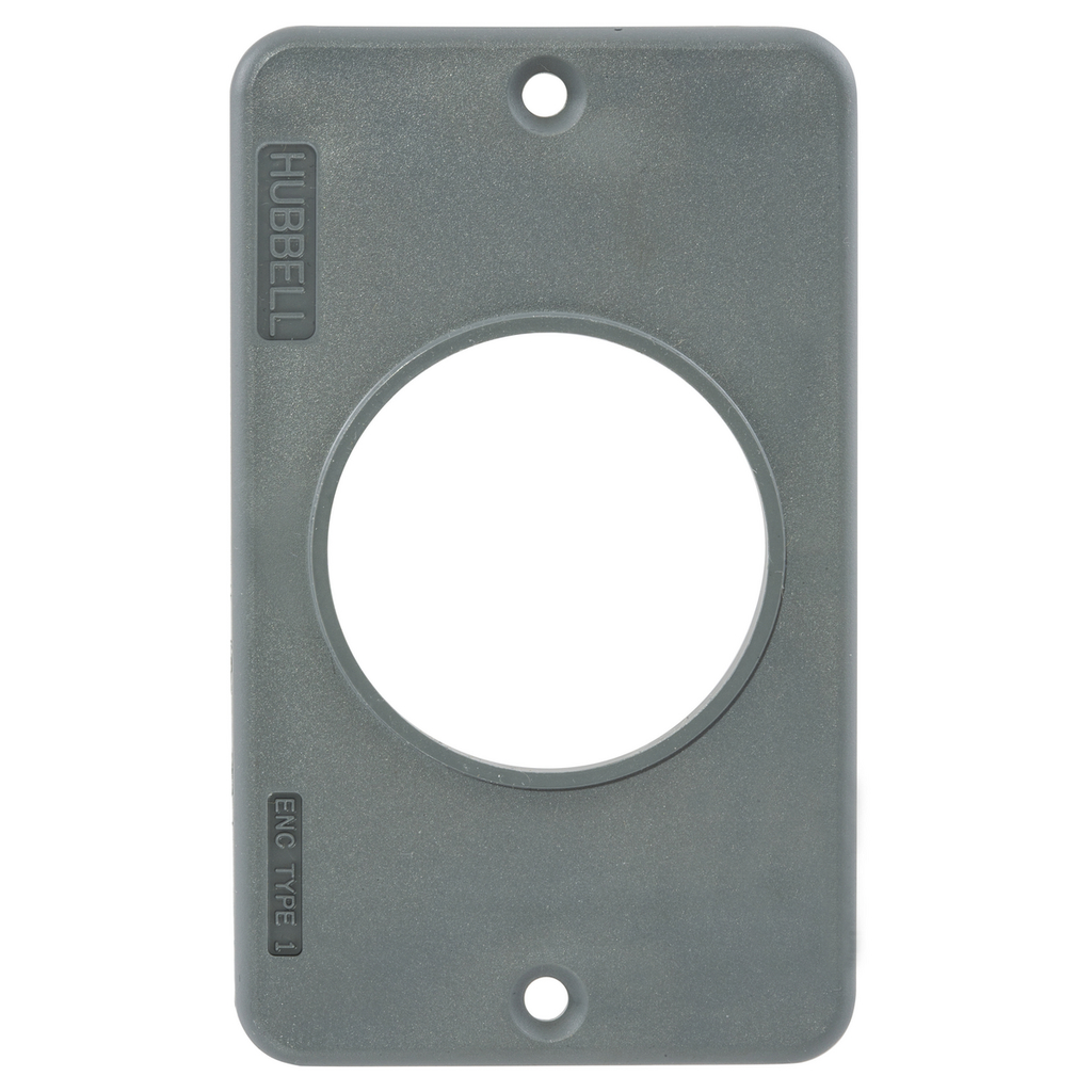 Product image for HCI HBL3055 COVERPLATE, POB, SING,