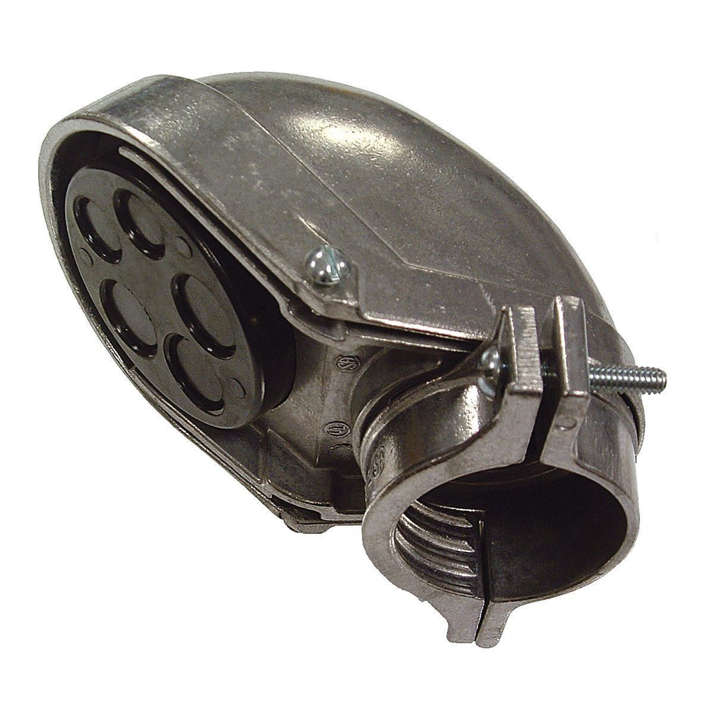 Product image for Raco 2410 2-1/2" Service Entrance Head, Clamp Type for Rigid/IMC or EMT - Aluminum