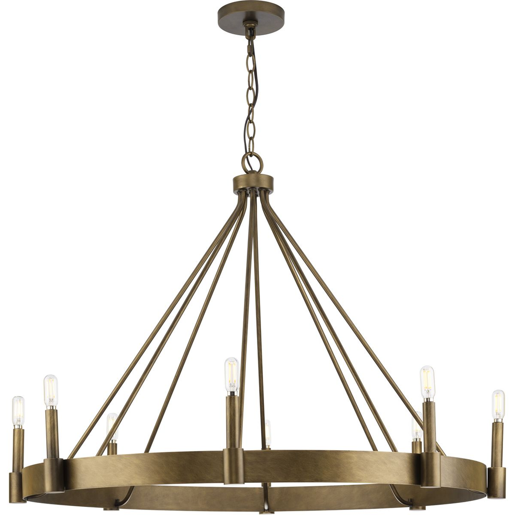 Product image for PROG P400319-196 8LT 60W CHANDELIER